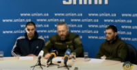 Співробітники ФСБ РФ, які здалися в полон в Україні. УНІАН пресконференція